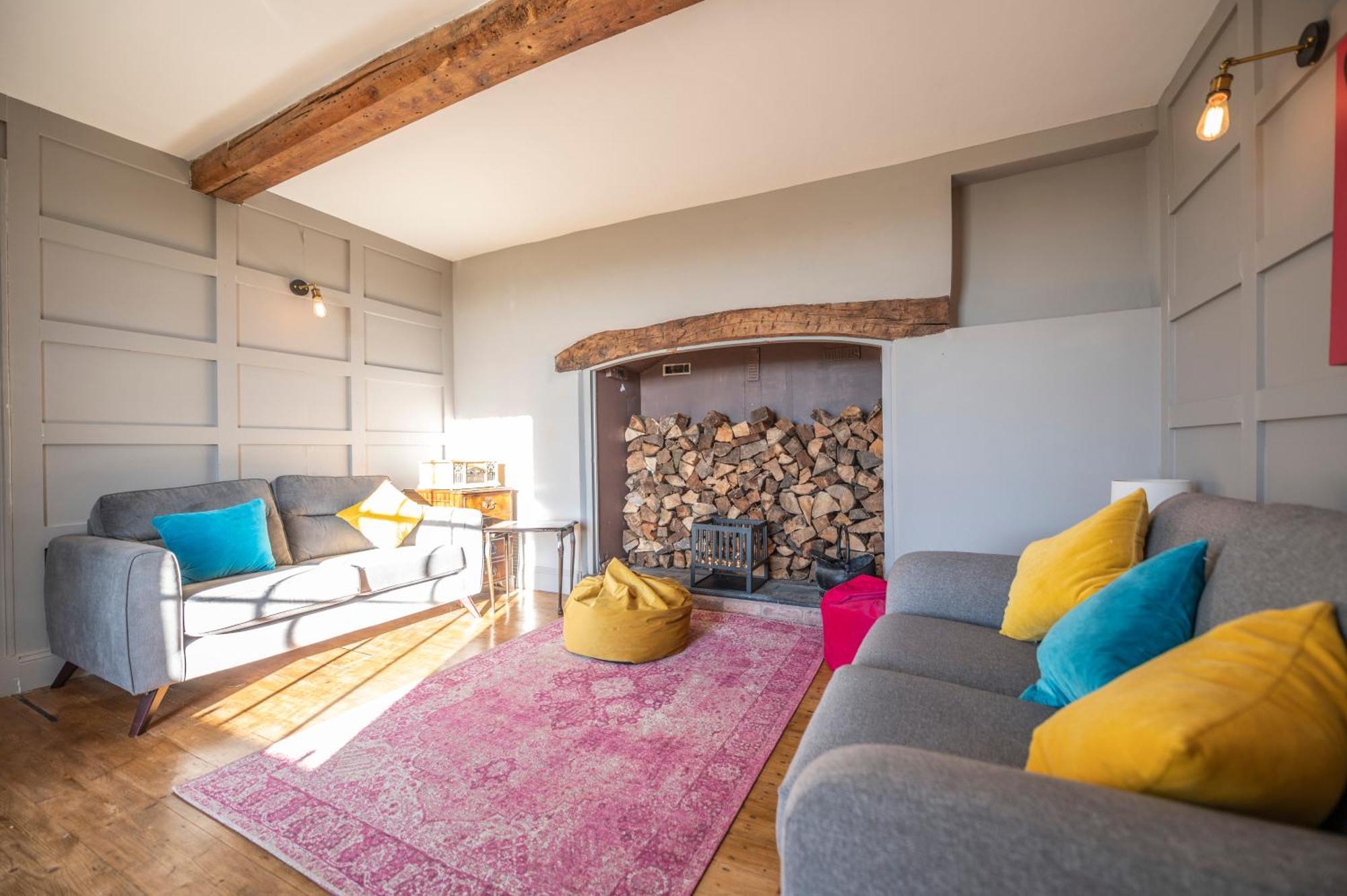 Georgian Country House -Panoramic Views -Sleeps 12 Ruthin Dış mekan fotoğraf